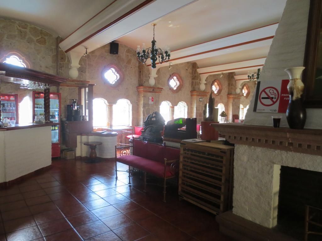 Gran Hotel Hacienda De La Noria Агуаскальентес Экстерьер фото Interior of the restaurant
